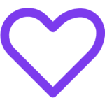 Icono de corazón Valores fundamentales de Poncho Insurance: compañía de seguros de confianza en Florida